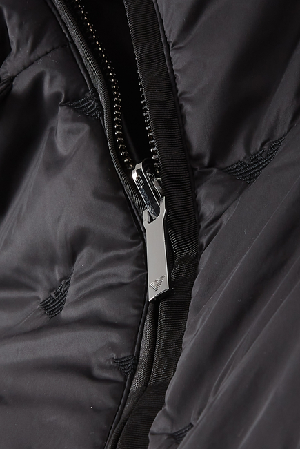 EA Eagle Reversible Longline Puffer Jacket